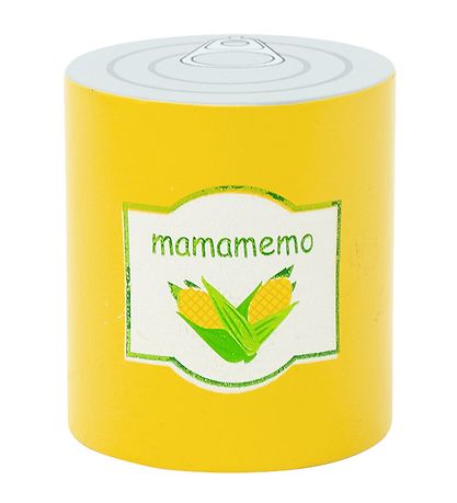 MaMaMeMo Leikfangamatur - Tré - Niðursoðinn maís