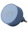 Adaptateur Design Letters - 12W - Bleu/Hey av. Perles