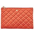 Fan Palm Toiletry Bag - Quilted Velvet - Apricot