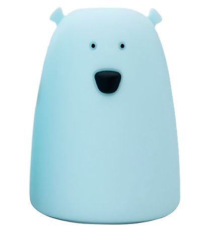 Rabbit & Friends Lamp - 11x17 cm - Large Bear - Blue