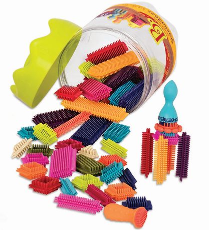 B. toys Bristle Blocks - Stackadoos - 68 Parts