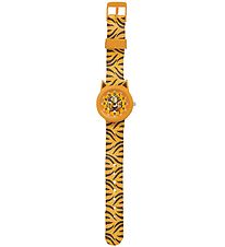 Djeco Armbåndsur - Orange m. Tiger