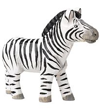 ferm Living Handmade Figurine - 13.5 cm - Striped Zebra