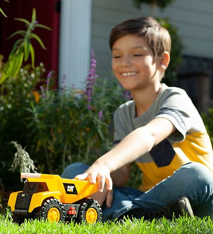 CAT Construction Machine w. sound - 23 cm - Dumper