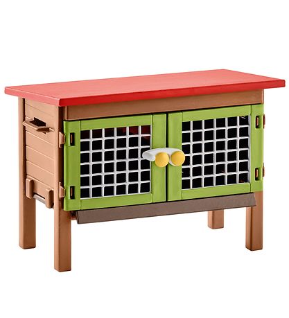Schleich Farm World - 11,3 x 8,3 cm - Rabbit hutch 42420