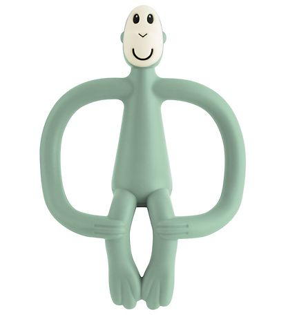 Matchstick Monkey Teether - Monkey Teething - Mint Green