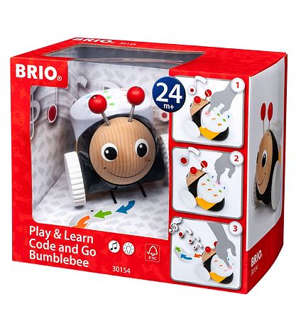 BRIO Coding toy - Code & Go - Bumblebee 30154