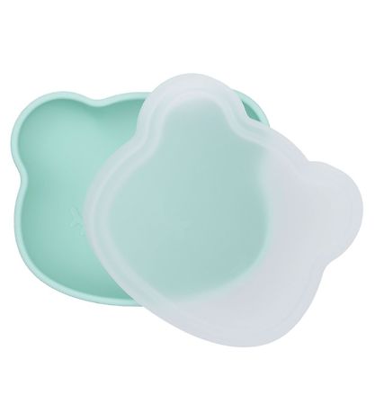 We Might Be Tiny Bowl with Suction Cup - Silicone - Mint