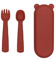 We Might Be Tiny Cutlery - Silicone - Rust