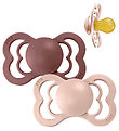 BIBS Supreme+ Pacifiers - Size 1 - 2-Pack - Symmetrical - Woodch