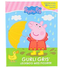Alvilda Book w. Toy Figurine - Peppa Pig - Danish
