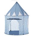 Kids Concept Play Tent - 100x130 cm - Blue w. Stars