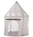 Kids Concept Play Tent - 100x130 cm - Grey w. Stars