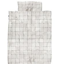 Snurk Sängkläder - Vuxen - Tiles Pearl White