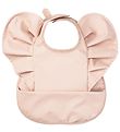 Elodie Details Bib - Powder Pink w. Ruffles