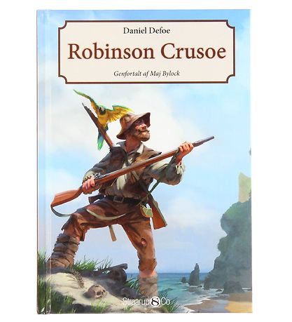Straarup & Co Bók - Robinson Crusoe - Danskur