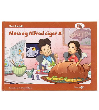 Straarup & Co Book - Hej ABC - Alma og Alfred Siger A - Danish