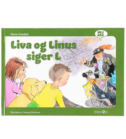 Straarup & Co Boek - Hallo ABC - Liva en Linus Zeg L - Deens