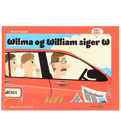 Straarup & Co Boek - Hallo ABC - Wilma en William Zegt W - Deens