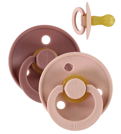 BIBS Colour Schnuller - Gr. 3 - 2er-Pack - 2er-Pack - Rund - Wal