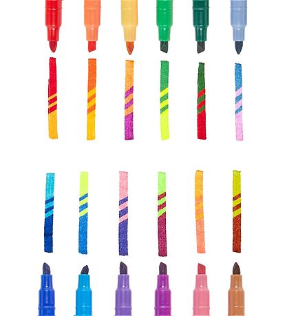 Ooly Colour Changing Markers - Switch-Eroo - 12 pcs.
