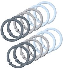 BIBS Loops - 12 Stk. - Blue/Cloud/Petrol