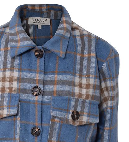 Hound Jacket - Tagesdecke - Hellblau m. Karos