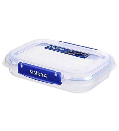 Sistema 도시락통 - 직사각형 클립잇 플러스 - 450ml - 블루