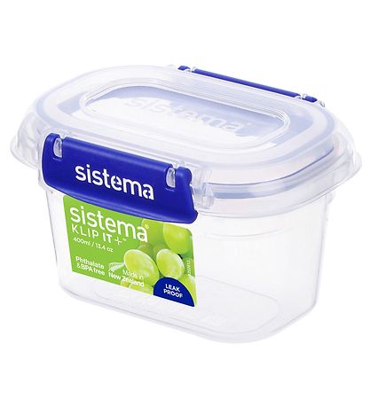 Boîte à Repas Sistema - Coupez-le en rectangle Plus - 400 ml - B