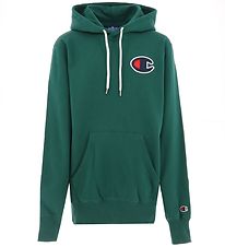 Champion Fashion Hettupeysa - Dökkgrænn M. Lógó