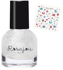 Rosajou Nail Polish w. Nailstickers - Bead