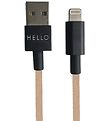 Design Letters Charging cable - iPhone - USB-A/Lightning - Beige