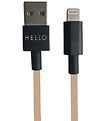 Design Letters Charging cable - iPhone - USB-A/Lightning - Beige
