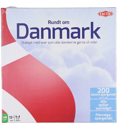 TACTIC Borðspil - Í kringum Danmörk