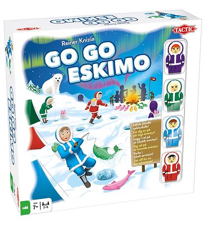 TACTIC Board Game Games - Go Go Eskimo