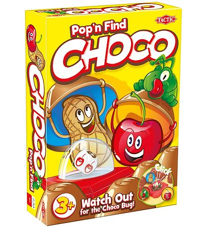 TACTIC Board Game Games - Pop'N'Find - Choco