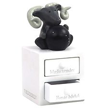 Kids by Friis Hair Lock/ToothacheSpoon w. Zodiac Sign - 6 cm - A