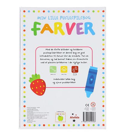 Karrusel Forlag Activity Book - My Little Puzzle Book - Colours