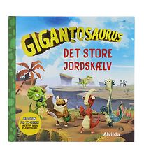 Alvilda Bók - Gigantosaurus - The Stór Jarðskjálfti - EN
