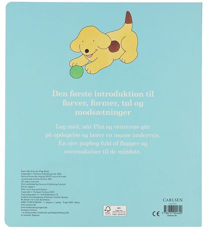 Forlaget Carlsen Book - Plets store bog med flapper mv. - Danish