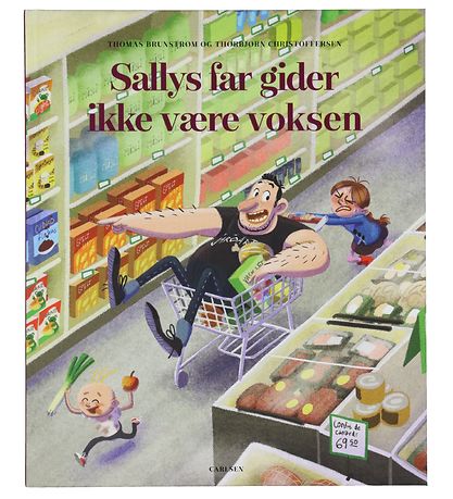 Forlaget Carlsen Bok - Sallys far gider ikke være vokse - Danska