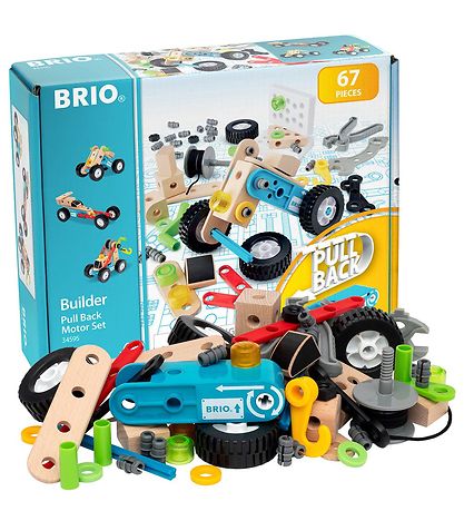 BRIO Builder Pull-back Motor Set 34595