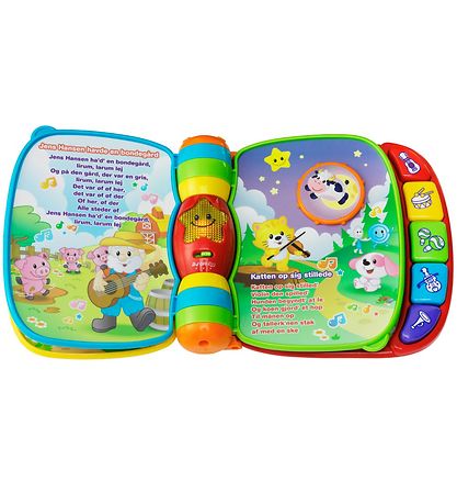 Vtech Book w. Sound - Danish - Music Book With Children's Songs