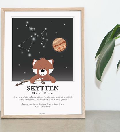 Kids by Friis Poster - Zodiac - Sagittarius