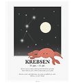 Kids by Friis Veggspjald - Stjörnumerki - Krabbamein