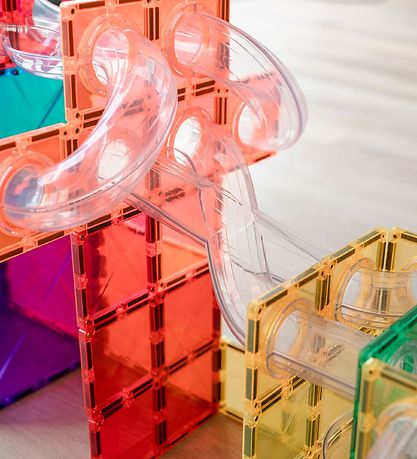 Connetix Magnet Set - Expansion Pack - 66 Parts - Ball Run