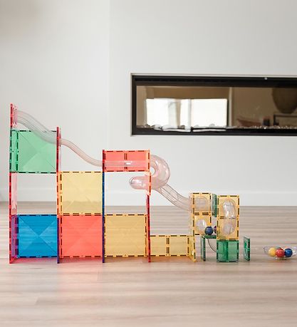 Connetix Magnet Set - Expansion Pack - 66 Parts - Ball Run