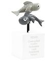 Kids by Friis Spaarpot - 6x6x13 cm - De vis