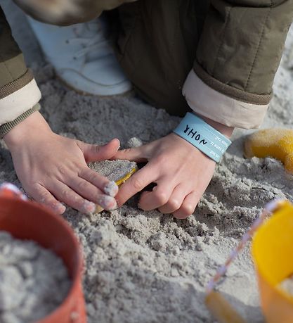 Scrunch Sand Molds - 4 pcs - Silicone - 6,5-10,5 cm - Pastel Yel