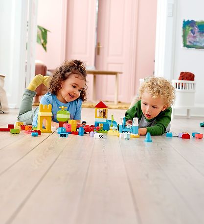 LEGO® DUPLO - Lúxus kassi með Kubbar 10914 - 85 Partar